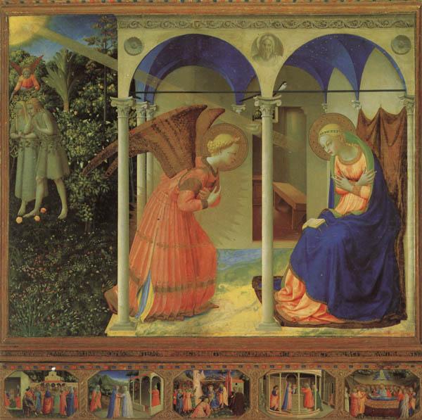 Fra Angelico Altarpiece of the Annunciation china oil painting image